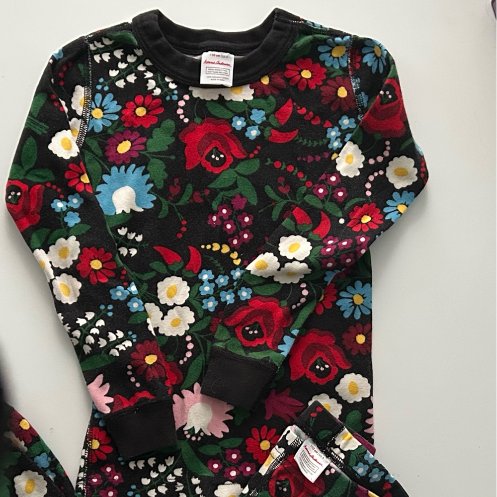 Hannah Anderson Kids Pajamas - Black and Red - Picture 3 of 3